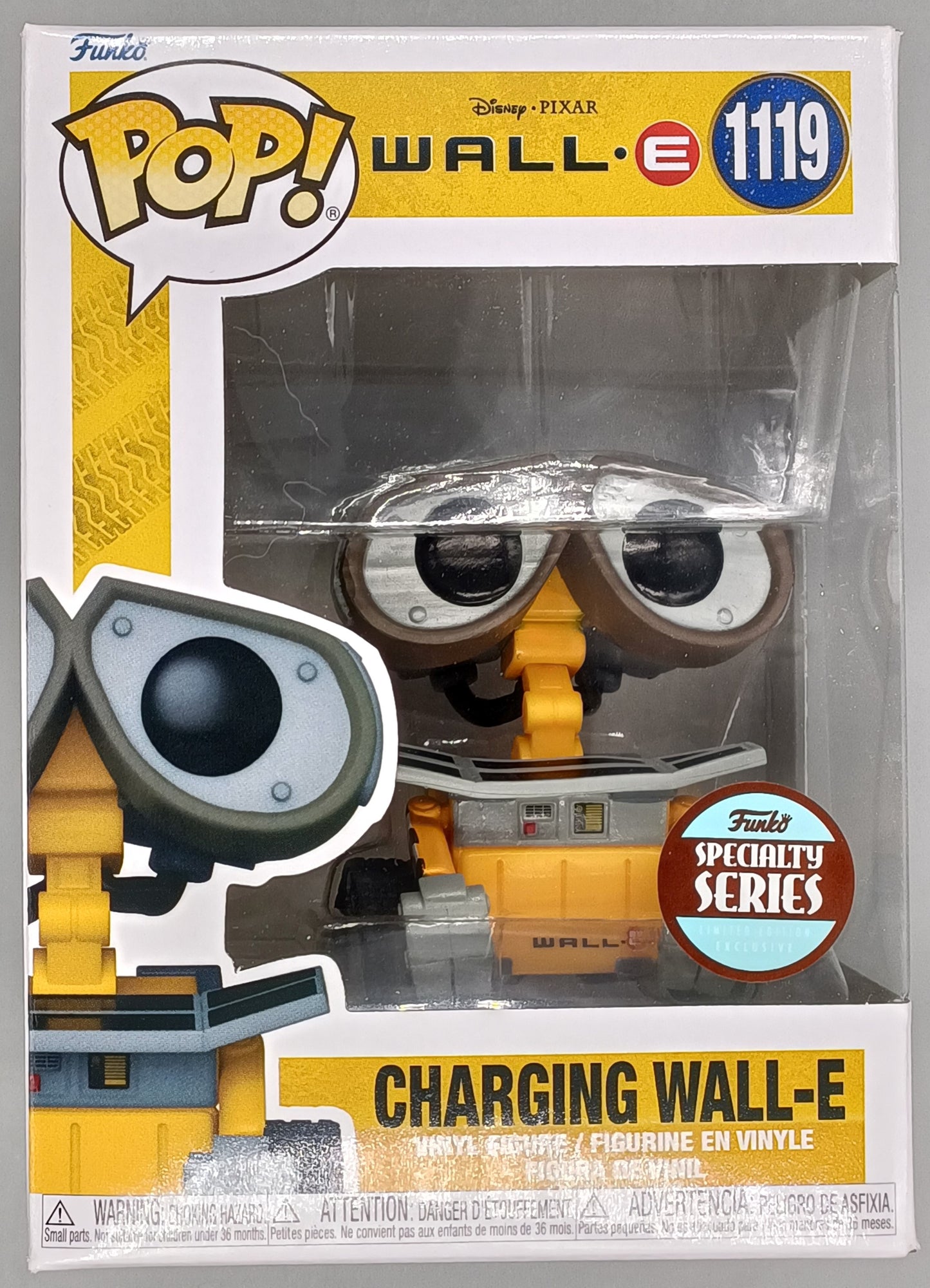 1119 Charging WALL-E - Disney WALL-E Funko POP - Brand New