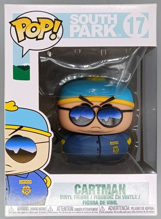 17 Cartman (Cop) - South Park - Box Damaged Funko POP