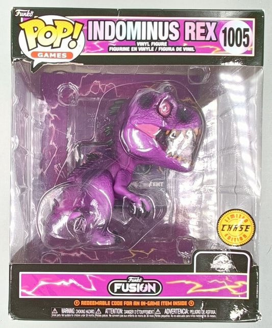 1005 Indominus Rex - Chase - 6 Inch - Funko Fusion - Jurassic Park - Box Damaged Funko POP