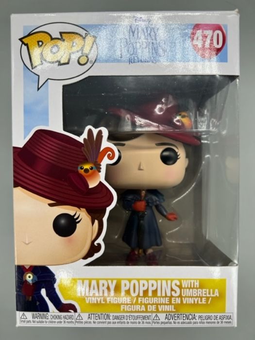 #470 Mary Poppins (with Umbrella) - Disney Mary - Box Damaged Funko POP