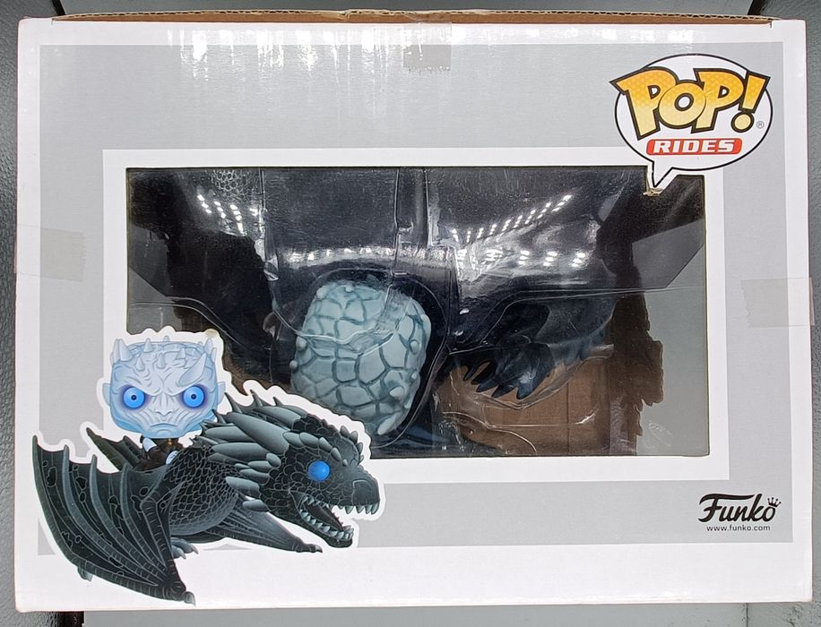 58 Night King & Icy Viserion Glow Game of Thrones Funko POP - Box Damaged