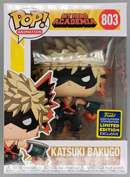 #803 Katsuki Bakugo - My Hero Academia - 2020 Con Box Damaged Funko POP