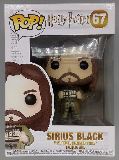 #67 Sirius Black (Prisoner) - Harry Potter - Box Damaged Funko POP