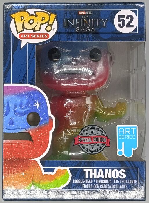 #52 Thanos - Art Series - Marvel Avengers - Box Damaged Funko POP