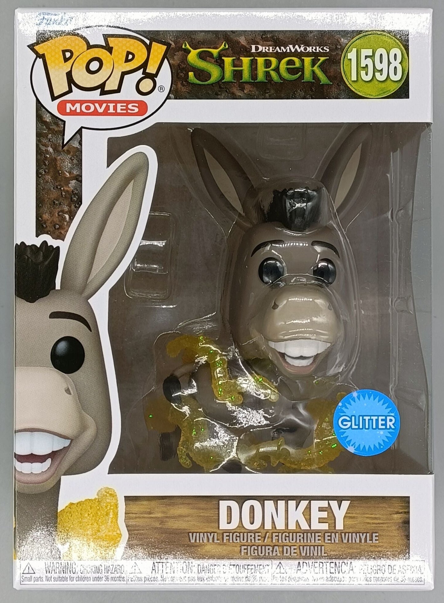 1598 Donkey (Glitter) - Shrek Funko POP