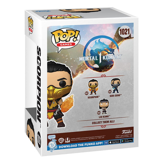 1021 Scorpion - Mortal Kombat Funko POP Preorder