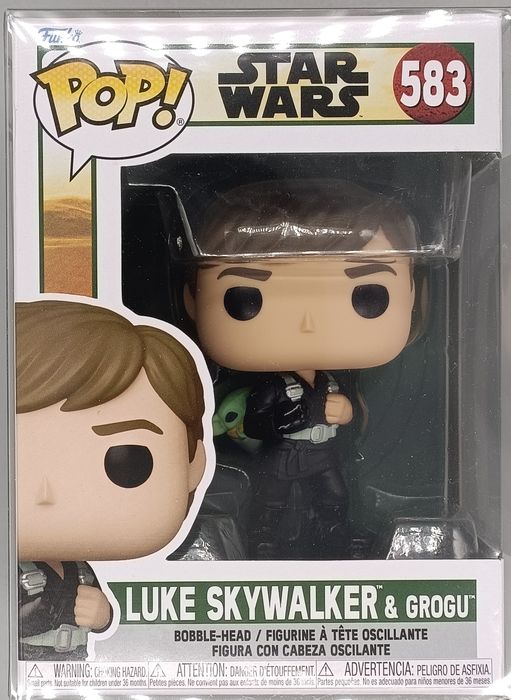 #583 Luke Skywalker (& Grogu) - Star Wars Funko POP