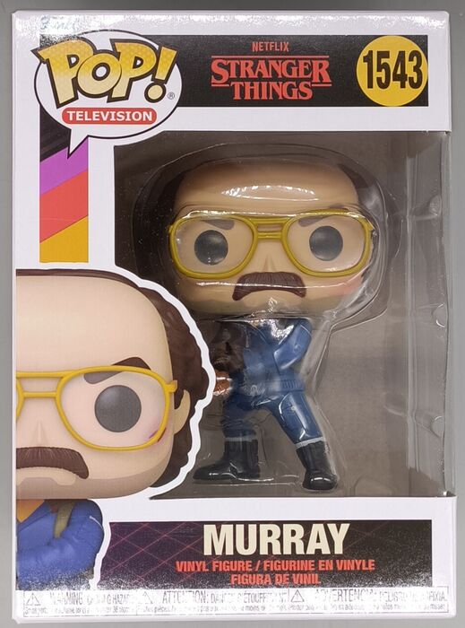 1543 Murray w/Flamethrower - Stranger Things Funko POP - Brand New