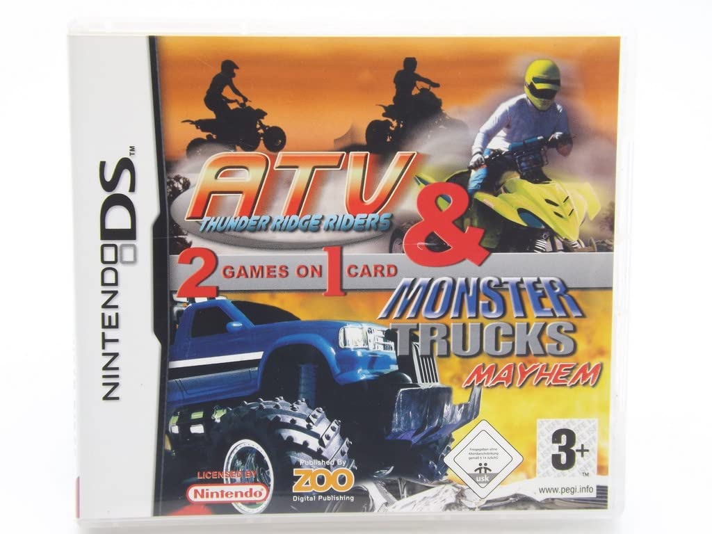 ATV & Monster Trucks Compilation for Nintendo DS - Just Cartridge
