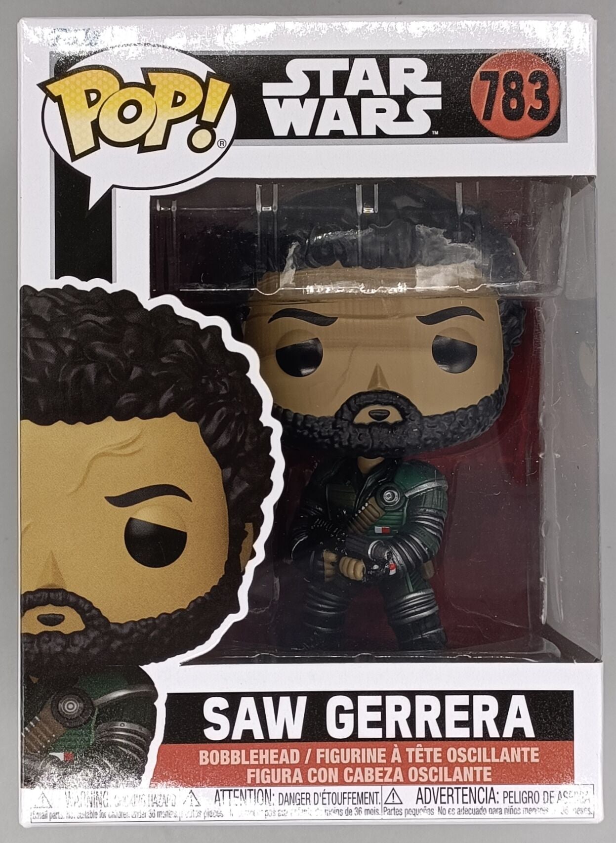 783 Saw Gerrera - Star Wars: Andor Funko POP - Brand New