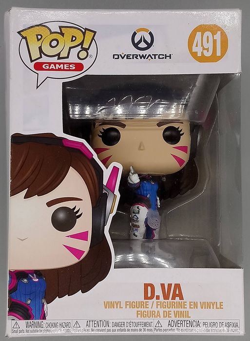 491 D.Va - Overwatch - Box Damaged Funko POP