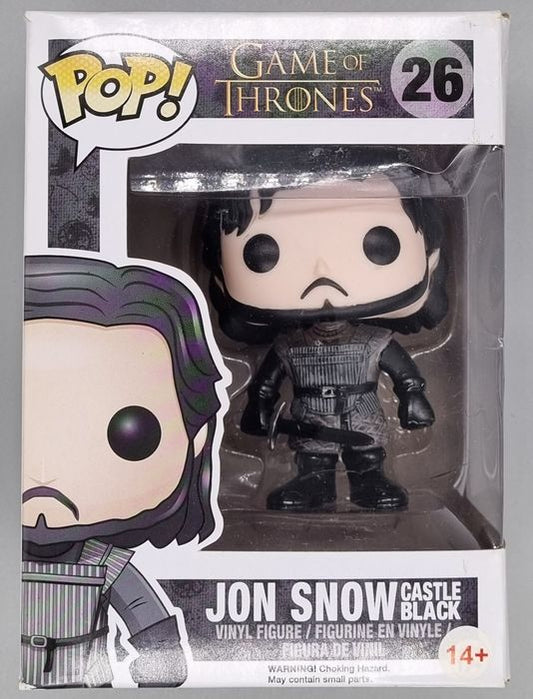 #26 Jon Snow (Castle Black) - Game of Thrones - Box Damaged Funko POP