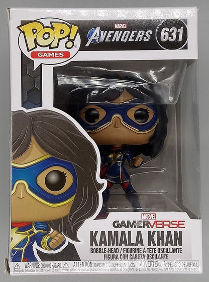 #631 Kamala Khan - Marvel Avengers Game - Box Damaged Funko POP