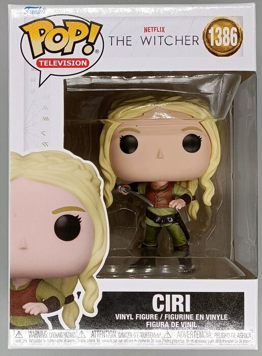 1386 Ciri (Training) - The Witcher - Brand New Funko POP