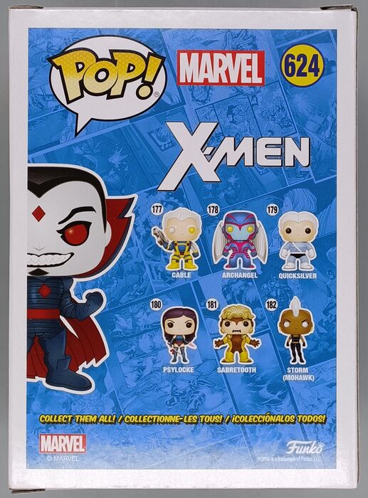 #624 Mister Sinister - Metallic - Marvel X-Men Funko POP