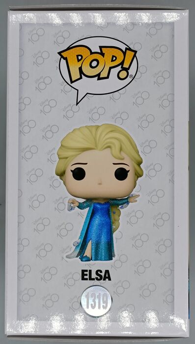 #1319 Elsa (Mid-Transformation) Diamond Disney 100 Frozen Funko POP