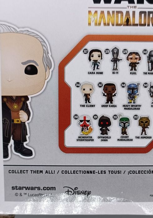 346 The Client - Star Wars The Mandalorian Funko POP - Box Damaged