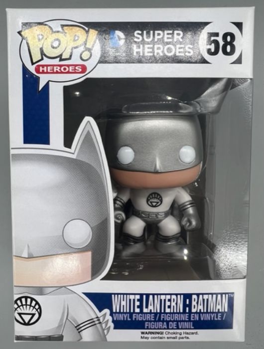 #58 White Lantern: Batman - DC Super Heroes Funko POP