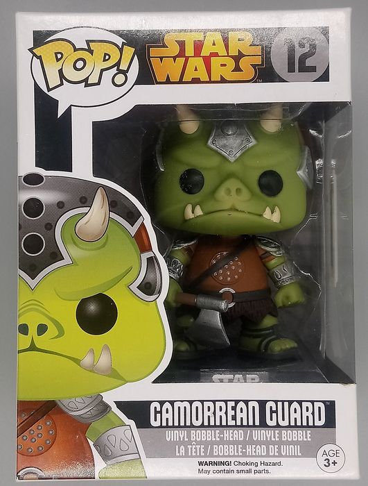 12 Gamorrean Guard (Vault Edition) - Star Wars Funko POP - Box Damaged