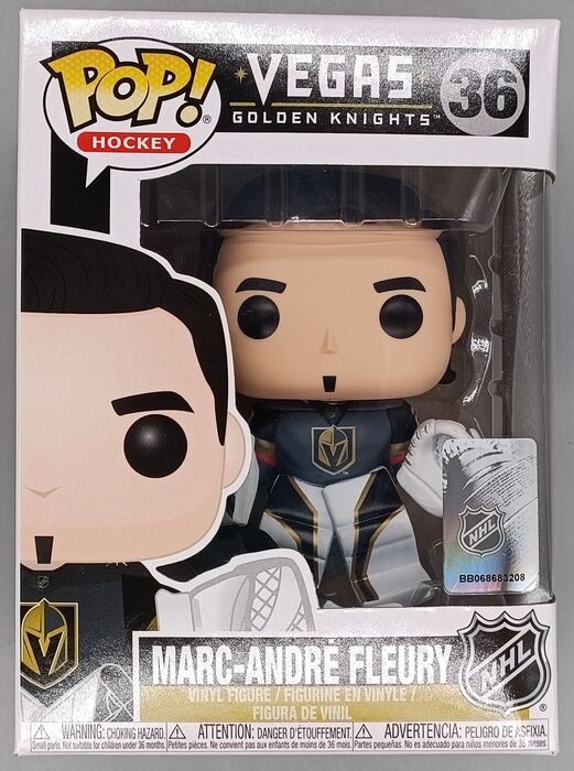 #36 Marc-Andre Fleury - NHL Vegas Golden Knights Box Damaged Funko POP