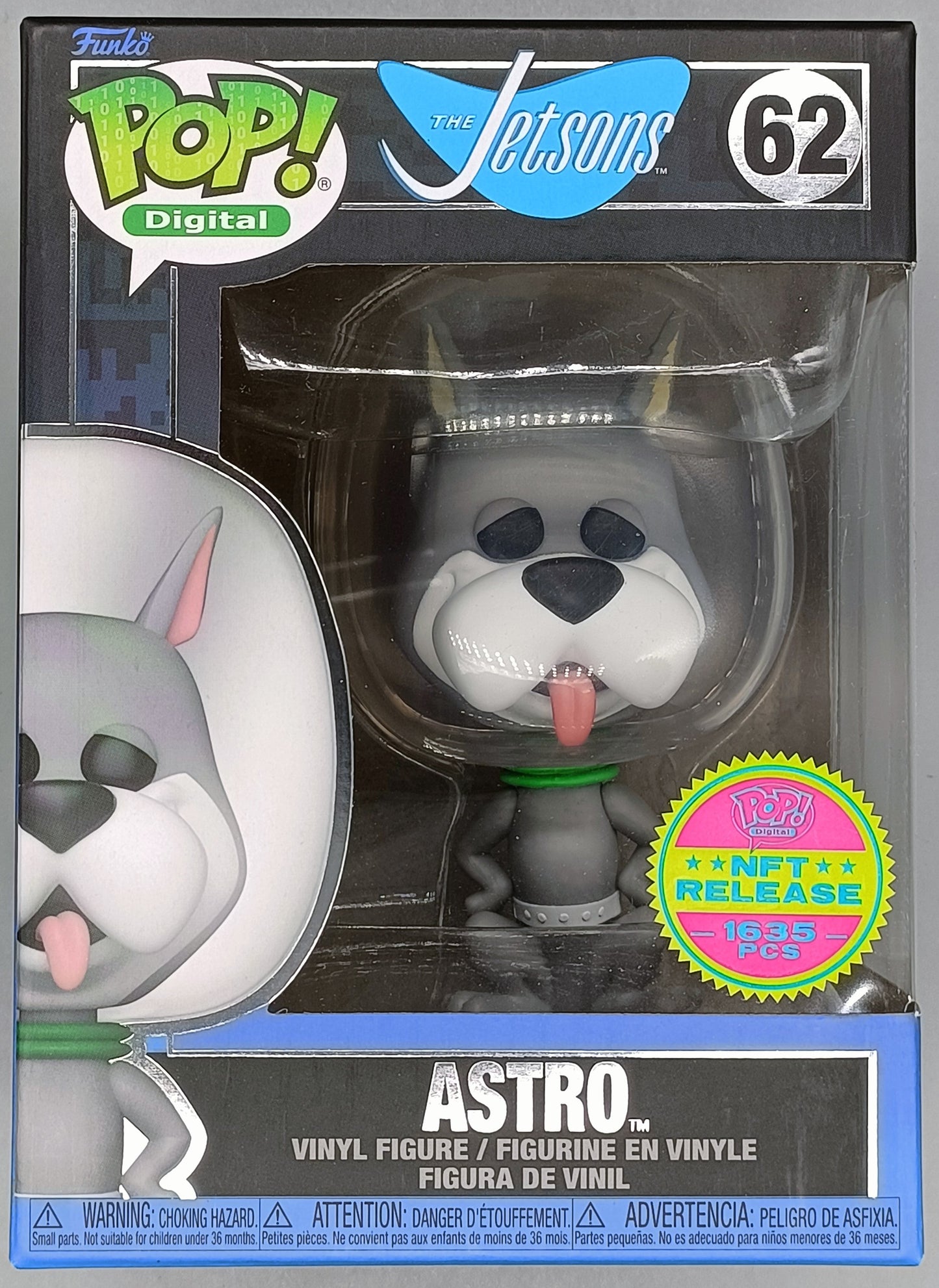#62 Astro - Digital 1635pc LE - The Jetsons - Box Damaged Funko POP