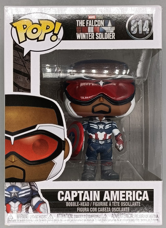 814 Captain America - Marvel Falcon & Winter Soldier Funko POP - Box Damaged