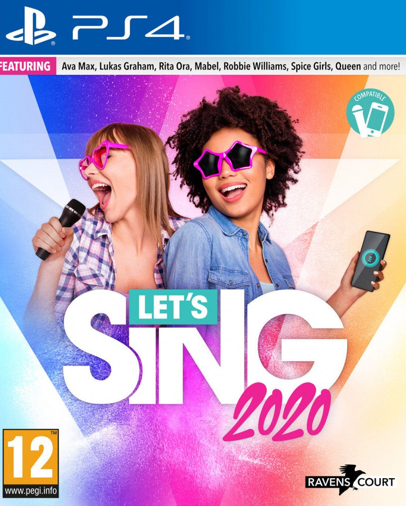 Let's Sing 2020 +1 Mic for Playstation 4 (PS4) - [NO BOX]