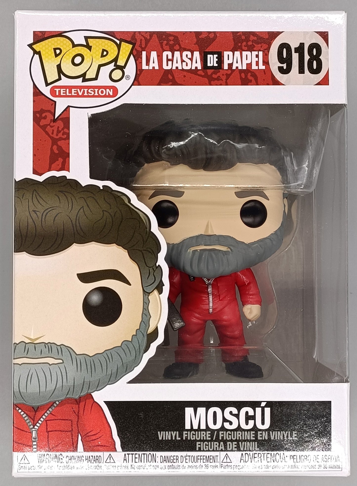 #918 Moscu - La Casa de Papel Money Heist Funko POP