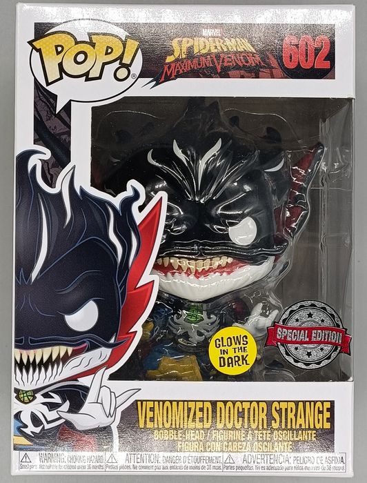 #602 Venomized Doctor Strange - Glow - Marvel Spider-man Funko POP