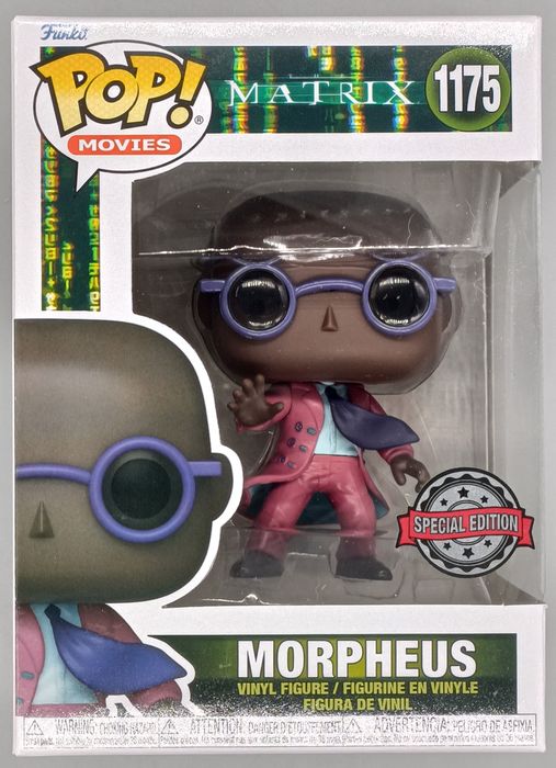 #1175 Morpheus (Purple Suit) The Matrix Resurrections Funko POP