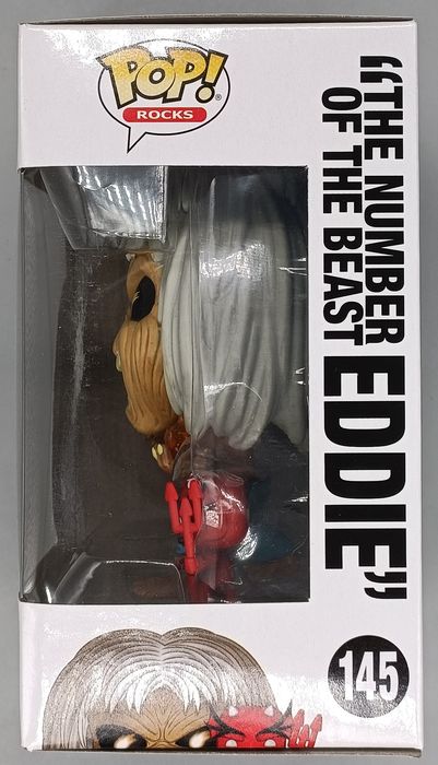 145 The Number of the Beast Eddie - Iron Maiden Funko POP - Box Damaged