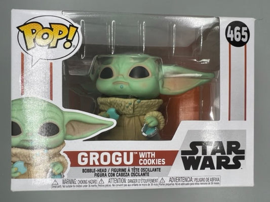 465 Grogu (with Cookies) - Star Wars The Mandalorian Funko POP