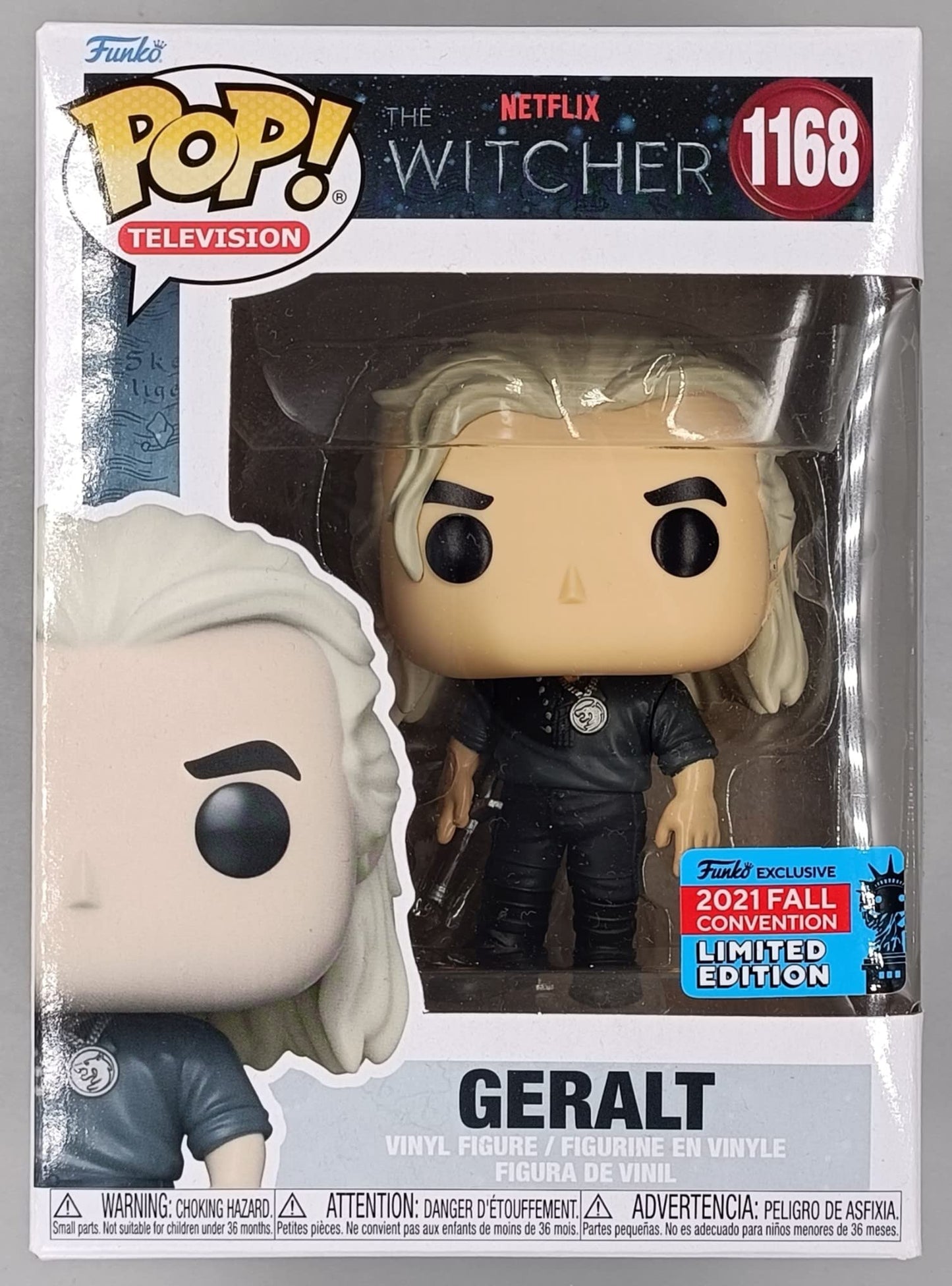 1168 Geralt (Casual) The Witcher - 2021 Con Funko POP
