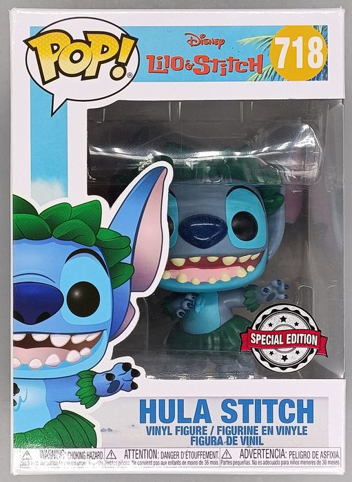 718 Hula Stitch - Disney Lilo & Stitch - Funko POP - Box Damaged