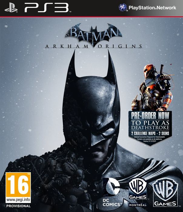Batman: Arkham Origins for Playstation 3 (PS3)