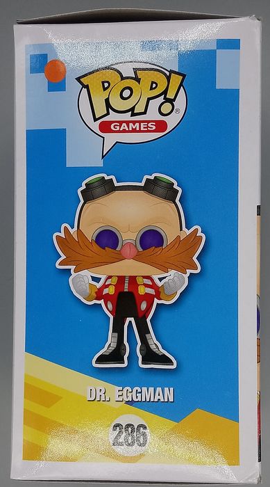 #286 Dr. Eggman - Sonic The Hedgehog - Box Damaged Funko POP