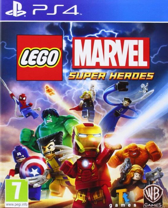 LEGO Marvel Super Heroes Universe in Peril for Playstation 4 (PS4) - [USA Version - Damaged Inlay]