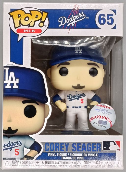 #65 Corey Seager - MLB Dodgers - Box Damaged Funko POP