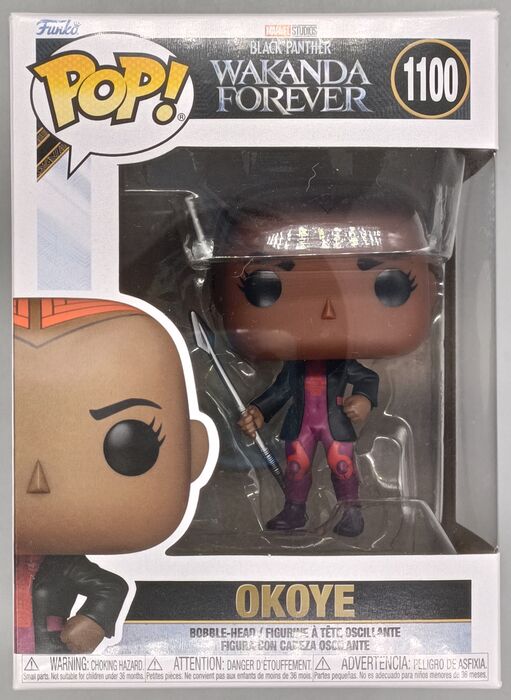 #1100 Okoye - Marvel Wakanda Forever Funko POP