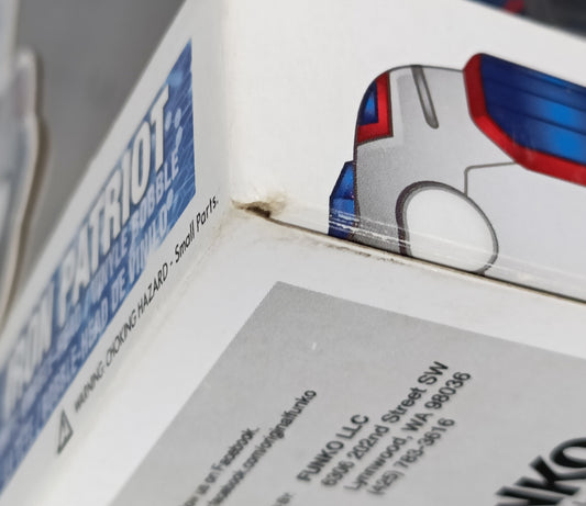 #25 Iron Patriot - Marvel Iron Man 3 - Box Damaged Funko POP