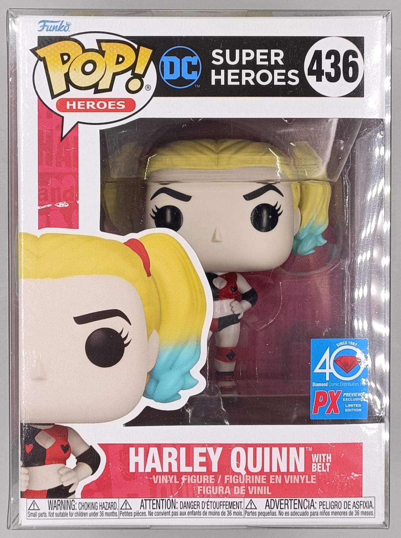 436 Harley Quinn (with Belt) - DC Funko POP