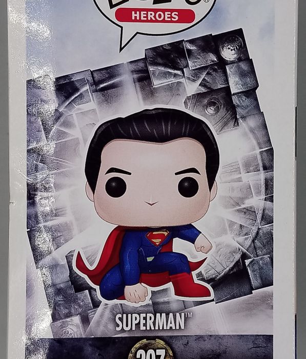 207 Superman - DC  Justice League - Box Damaged Funko POP