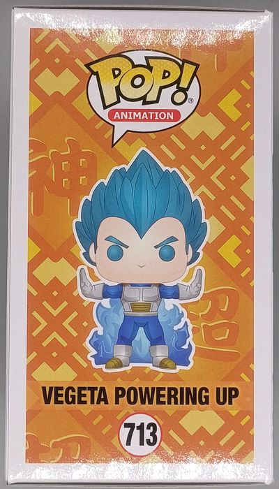#713 Vegeta (Powering Up) - Glow - Dragon Ball Funko POP