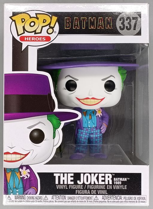 337 The Joker - DC - Batman 1989 - Funko POP - Box Damaged