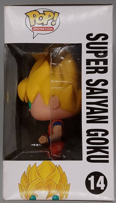 14 Super Saiyan Goku - Dragon Ball Z Box Damaged Funko POP
