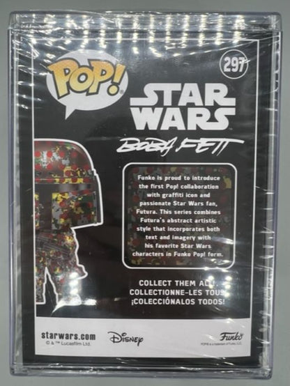 Funko 44808 Pop! Star Wars: Boba Fett (Futura Artist Series Special Edition) #297 Funko POP