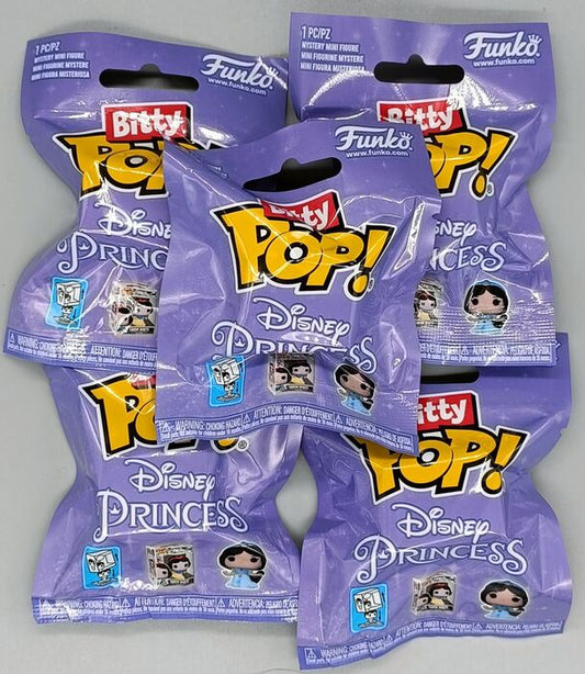 Disney Princess Funko Bitty POP! Vinyl Figure Mystery Bag - New