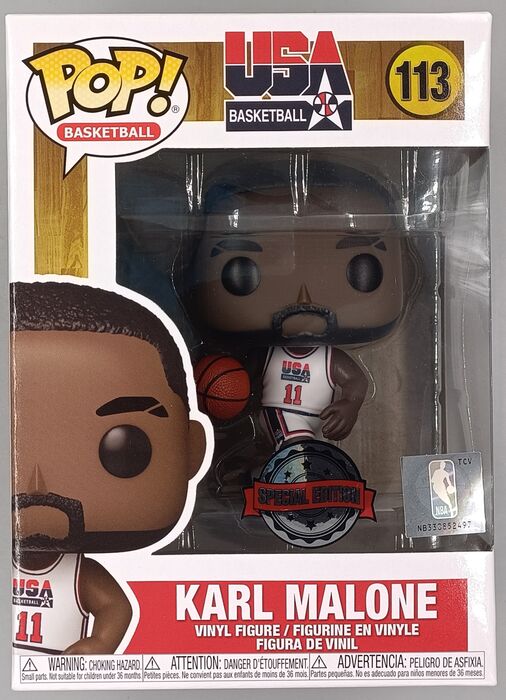 #113 Karl Malone (USA) - NBA Funko POP
