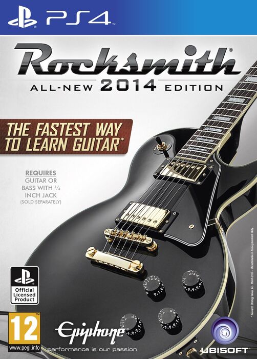 Rocksmith 2014 All New Edition with Cable for Playstation 4 (PS4) - [NO BOX]