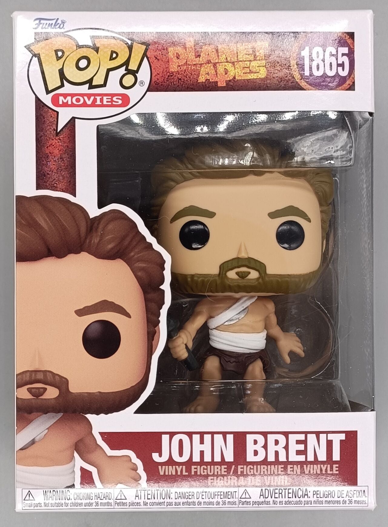 1865 John Brent - Planet of the Apes - Funko POP - Box Damaged